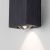 Настенный светодиодный светильник Elektrostandard Petite LED 40110/LED черный