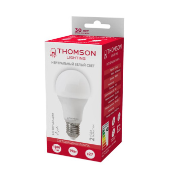 Светодиодная лампа Thomson E27 19W 4000K TH-B2348