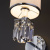 Настенный светильник с абажуром Eurosvet Zaffiro 10099/1 хром