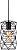 Светильник подвесной TopLight Marcia TL1175H-01BK