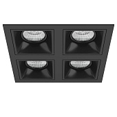 Комплект из светильников и рамки Lightstar Domino D54707070707