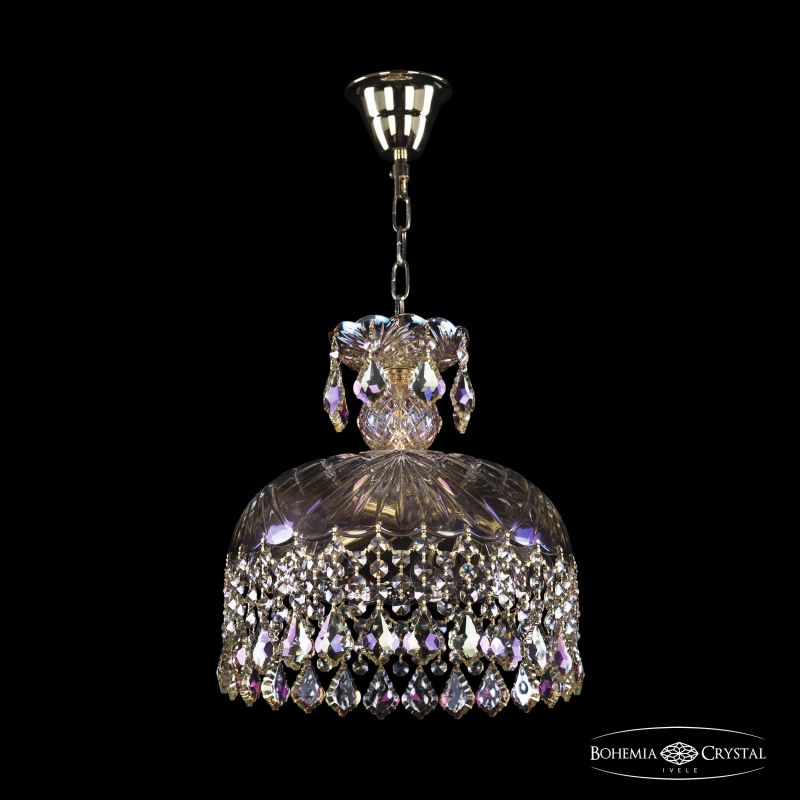 Подвесной светильник Bohemia Ivele Crystal 14781/30 G Leafs M801