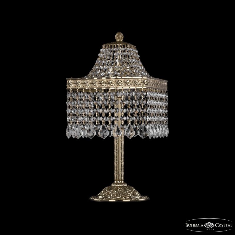 Настольная лампа Bohemia Ivele Crystal 19202L6/H/20IV G Leafs