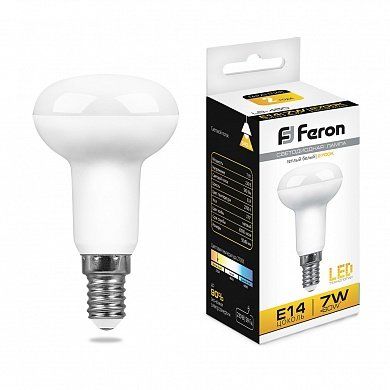 Светодиодная лампа Feron E14 7W 2700K 25513