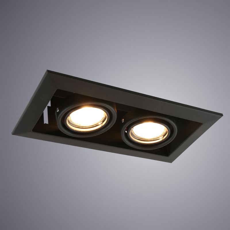 Точечный светильник Arte Lamp Cardani piccolo A5941PL-2BK