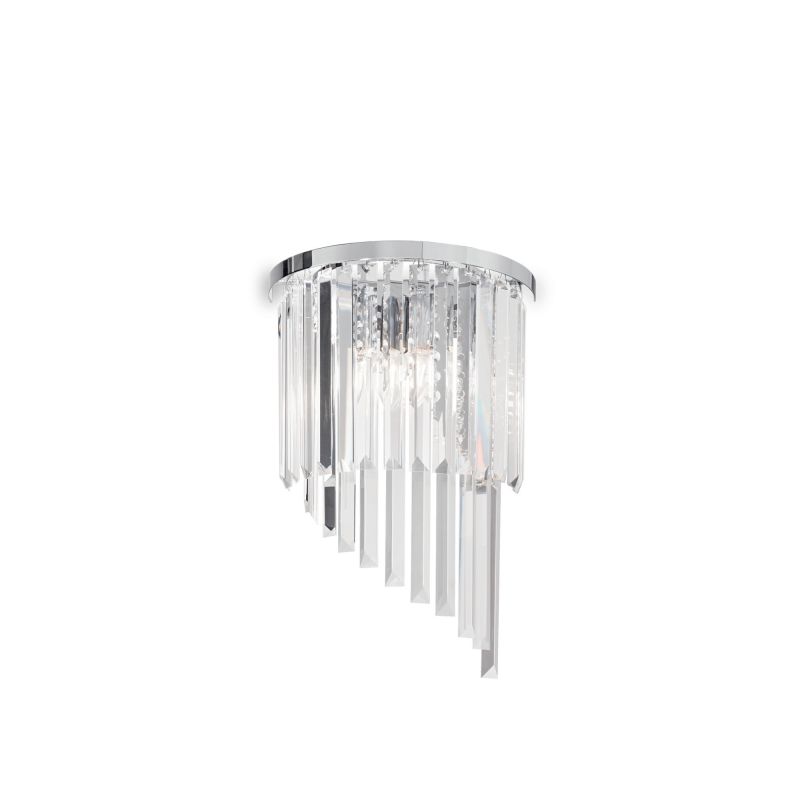 Настенный светильник Ideal Lux Carlton AP3 Cromo