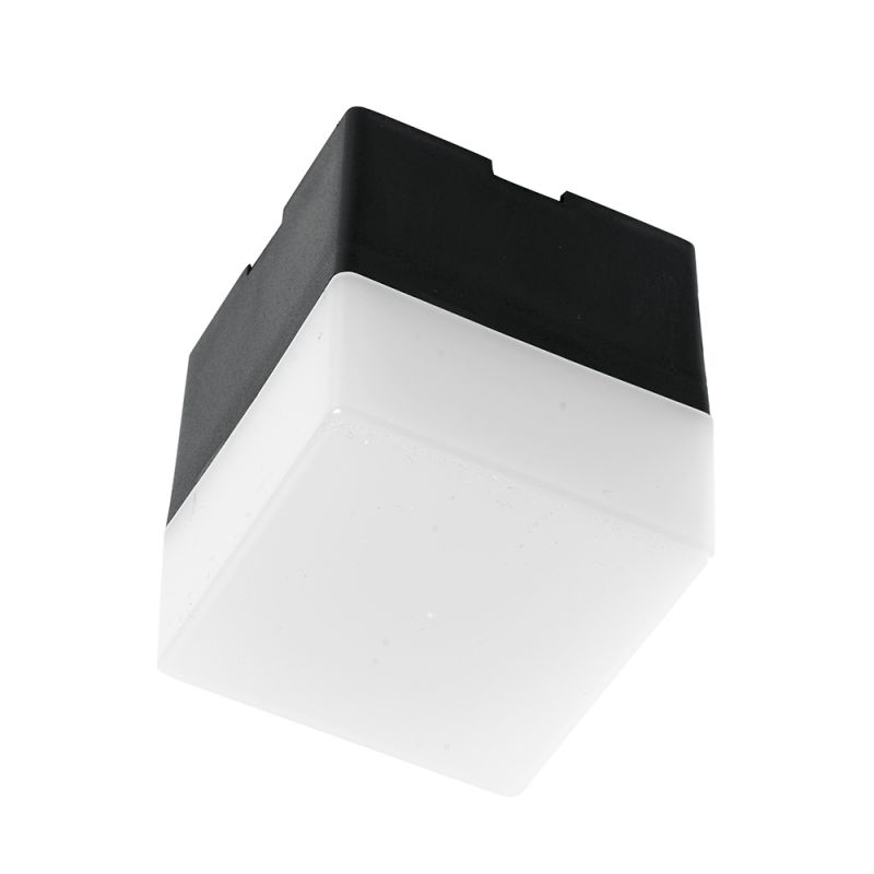 Светильник светодиодный Feron AL4021 IP20 3W 6500К, пластик, черный 50*50*55мм Feron 41689