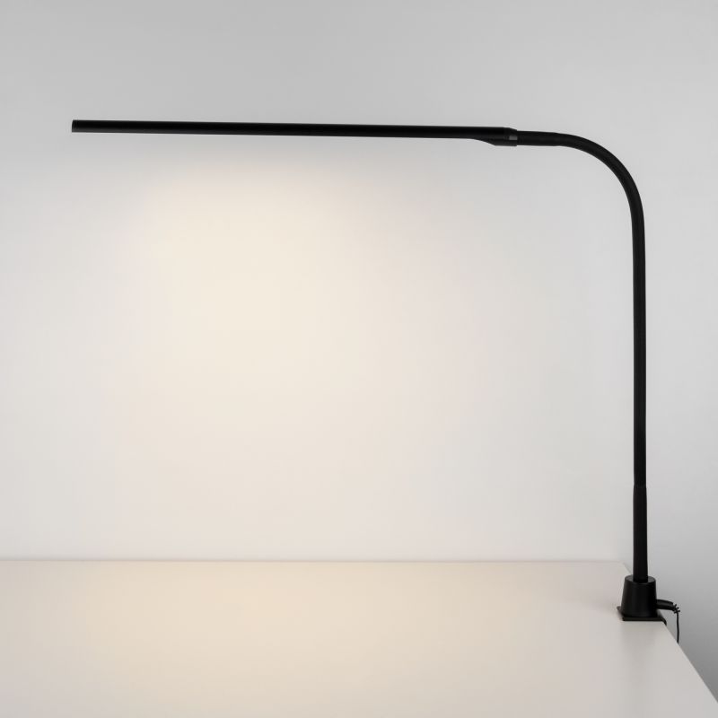 Светодиодная настольная лампа на струбцине Eurosvet Flex 80429/1 черный