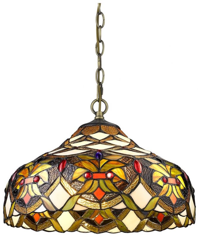 Подвесной светильники в стиле Tiffany Velante 831-806-02