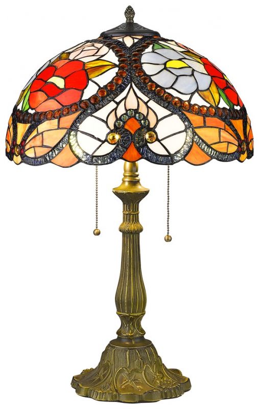Настольный светильники в стиле Tiffany Velante 827-804-02