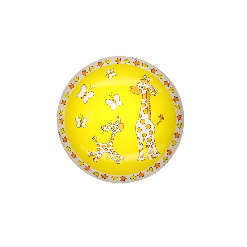 Настенно-потолочный светильник с рисунком Жирафы CL917001