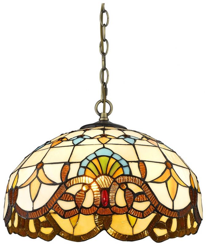 Подвесной светильники в стиле Tiffany Velante 830-806-02