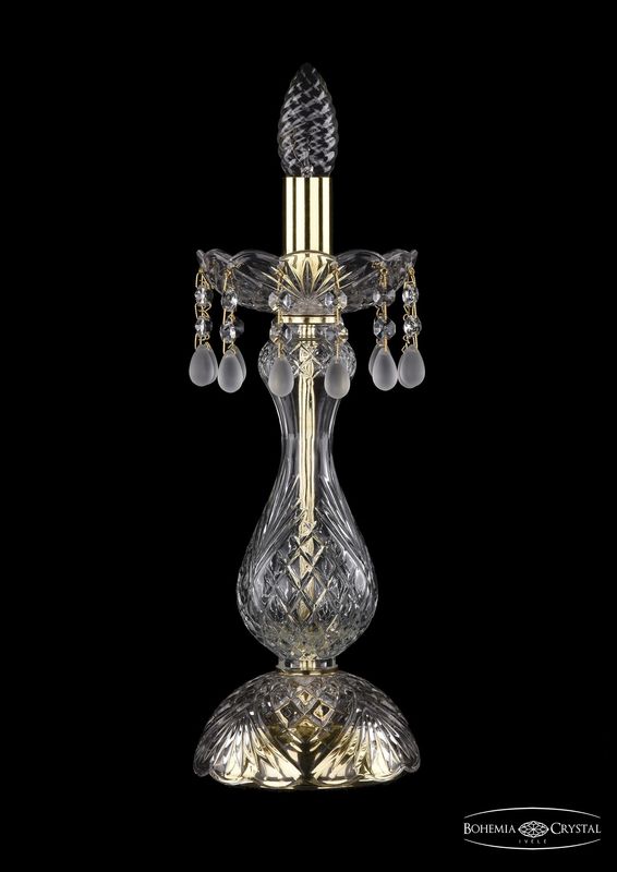 Настольная лампа Bohemia Ivele Crystal 1410L/1-35 G V0300