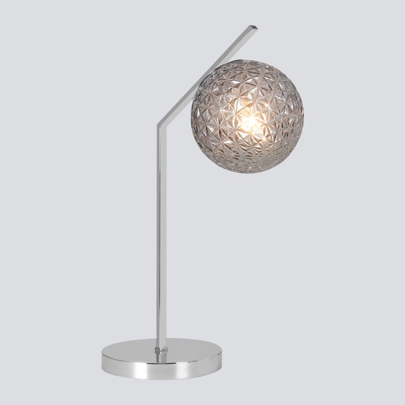 Настольная лампа с плафоном Eurosvet Shape 01213/1 хром
