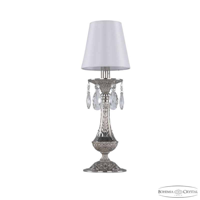 Настольная лампа Bohemia Ivele Crystal Florence 71100L/1 Ni ST5