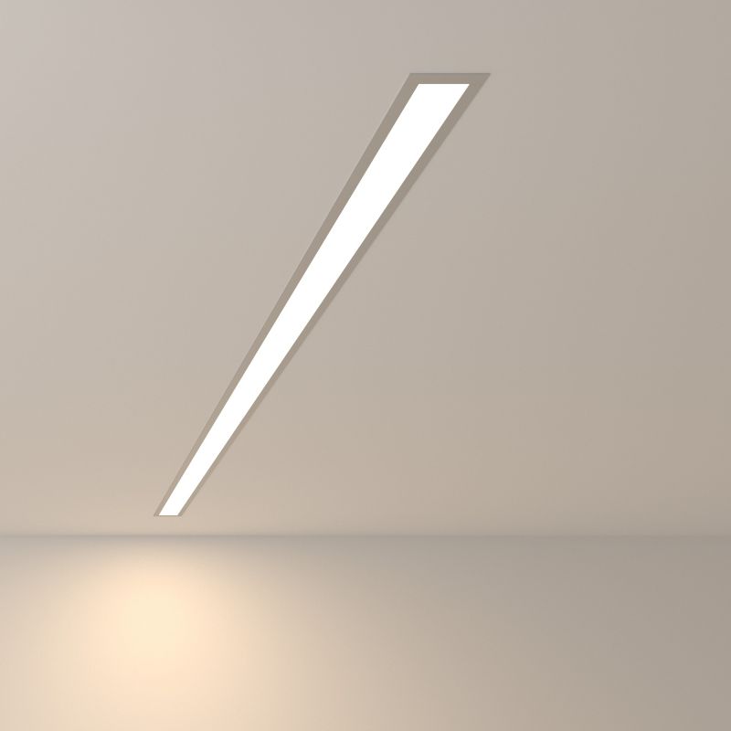 Линейный светодиодный встраиваемый светильник Elektrostandard 128см 25W 4200K матовое серебро (101-300-128) 25W 4690389129070