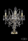 Настольная лампа Bohemia Ivele Crystal 1411L/3/141-39 G