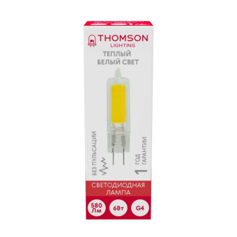 Светодиодная лампа Thomson G4 6W 3000K TH-B4220