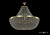 Люстра Bohemia Ivele Crystal 19051/H1/100IV G