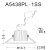 Встраиваемый светильник Arte Lamp track lights 9W A5438PL-1SS