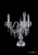 Настольная лампа Bohemia Ivele Crystal 1403L/3/141-39 Ni