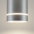 Накладной акцентный светодиодный светильник DLR021 9W 4200K хром матовый 9W 4690389102943