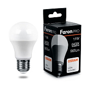 Светодиодная лампа Feron E27 11W 6400K 38031