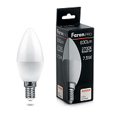 Светодиодная лампа Feron E14 7,5W 2700K 38053