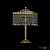 Настольная лампа Bohemia Ivele Crystal 19202L6/25IV G