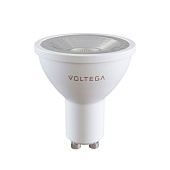 Светодиодная лампа диммируемая Voltega GU10 6W 2800K 7108