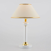 Настольная лампа Eurosvet Lorenzo 60019/1 глянцевый белый