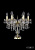 Настольная лампа Bohemia Ivele Crystal 1403L/6/141-39 G