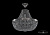 Люстра Bohemia Ivele Crystal 19111/H1/45IV NI