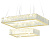 Подвесная светодиодная люстра с хрусталем Ambrella TRADITIONAL TR TR5007