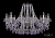 Люстра Bohemia Ivele Crystal 1410/12/300 G V7010
