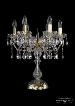 Настольная лампа Bohemia Ivele Crystal 1413L/6/141-47 G