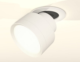 Комплект встраиваемого поворотного светильника Ambrella XM8101500 SWH белый песок GX53 (A2241, A2105, C8101, N8112) XM8101500