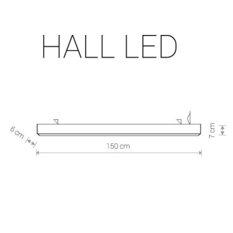Подвесной светильник HALL LED 9466