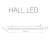 Подвесной светильник HALL LED 9466