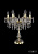 Настольная лампа Bohemia Ivele Crystal 1403L/6/141-47 G