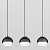 Подвесной светильник Eurosvet Nocciola 50106/3 античная бронза/черный