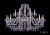 Люстра Bohemia Ivele Crystal 1410/12+6/360 G V7010