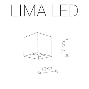 Cветильник уличный фасадный LIMA LED 9510