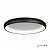 Потолочный светильник iLedex illumination HY5280-850R 50W BK
