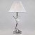 Настольная лампа Eurosvet Odette 1087/1 хром/серебристый Strotskis  настольная лампа