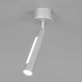 Настенно-потолочный светодиодный светильник Eurosvet 20084/1 LED серебро 7W 4690389149672