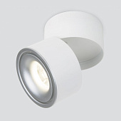 Накладной светодиодный светильник DLR031 15W 4200K 3100 белый матовый/серебро 15W 4690389152740