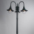 Уличный светильник Arte Lamp Malaga A1086PA-3BG