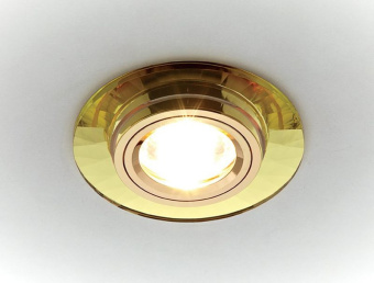 Точечный светильник зеркальный Классика 8160 GOLD