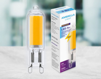 Светодиодная лампа Ambrella G9 3W 4200K 204521